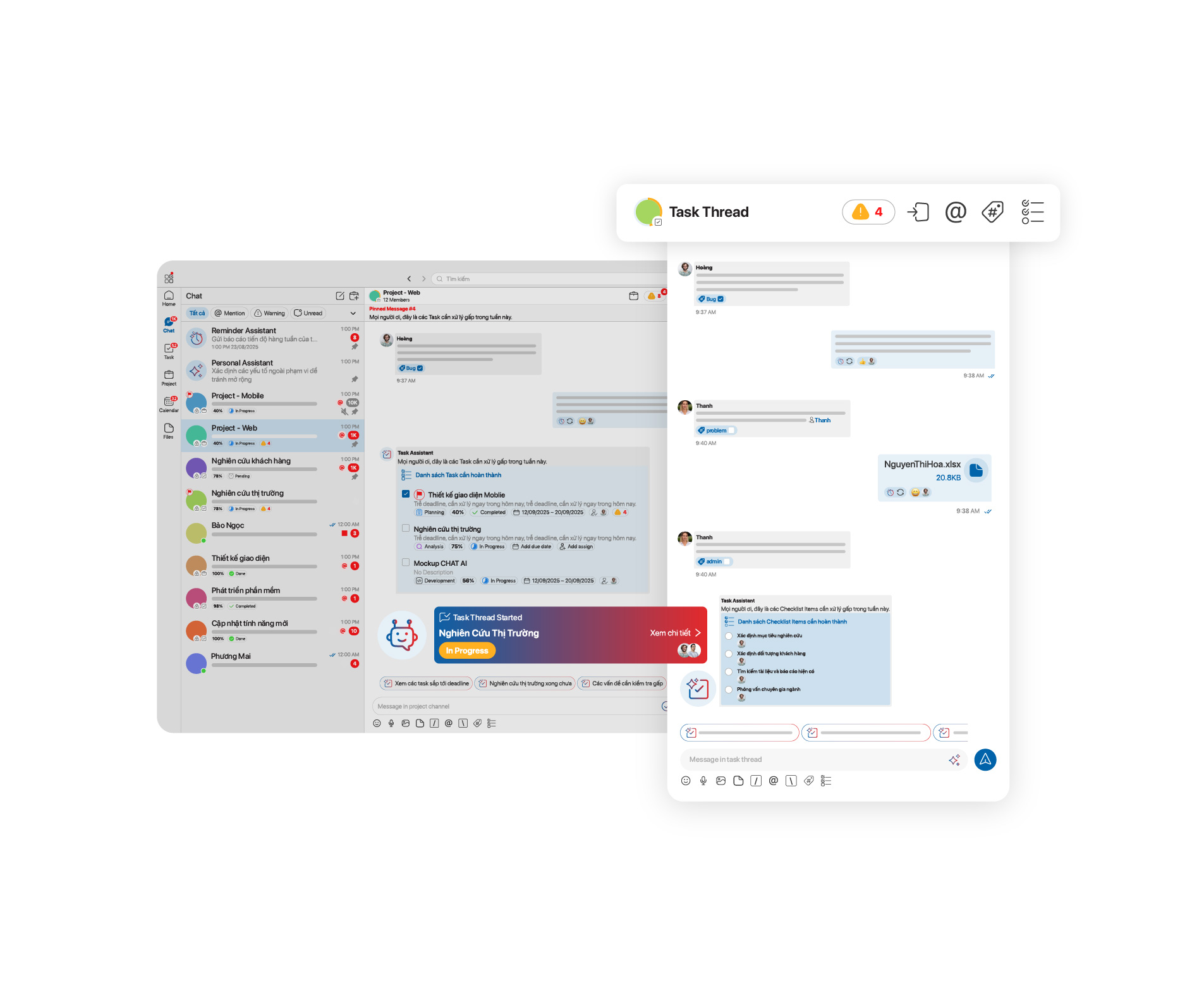 building effective workflow with chatask