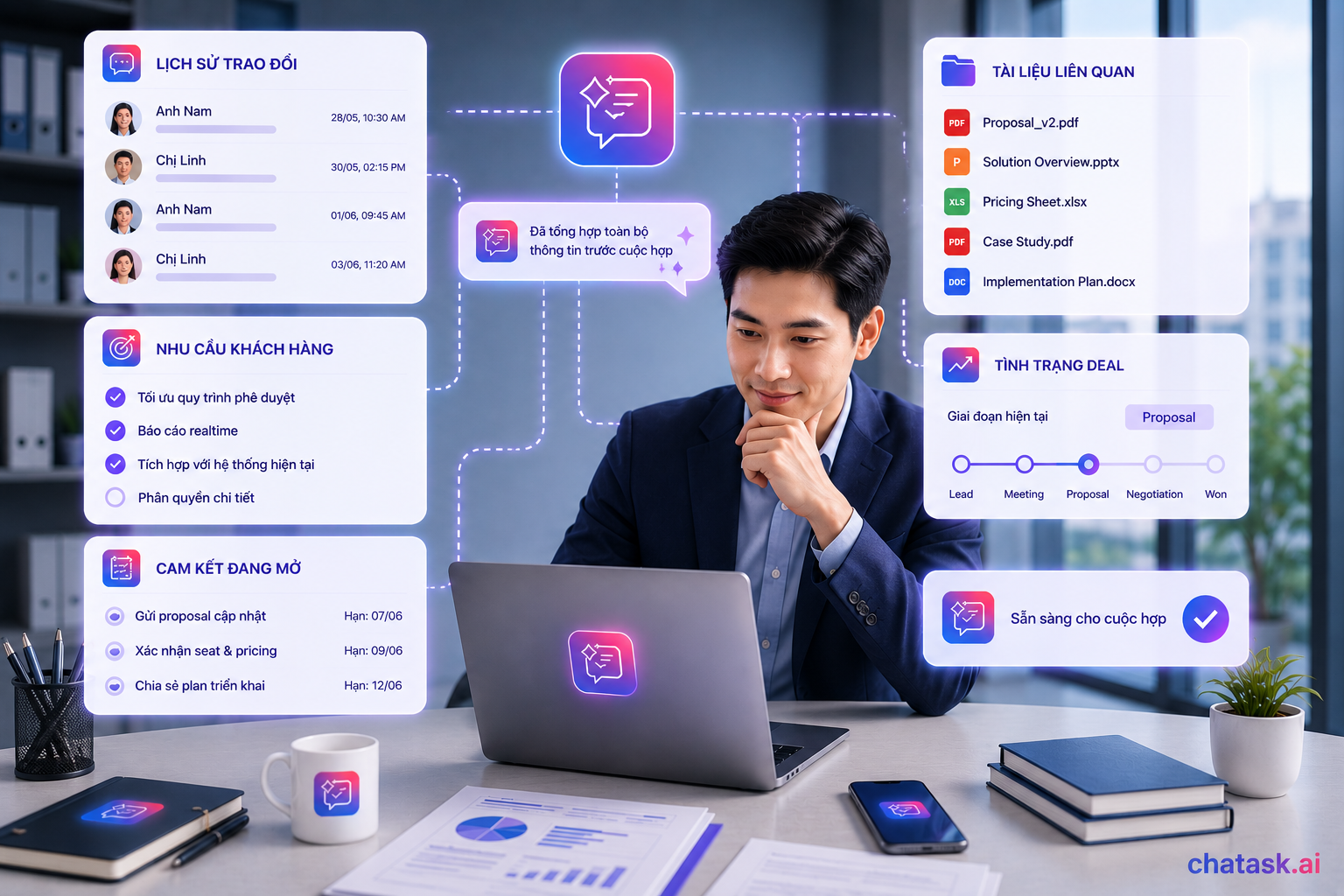 AI Agent repare meeting notes