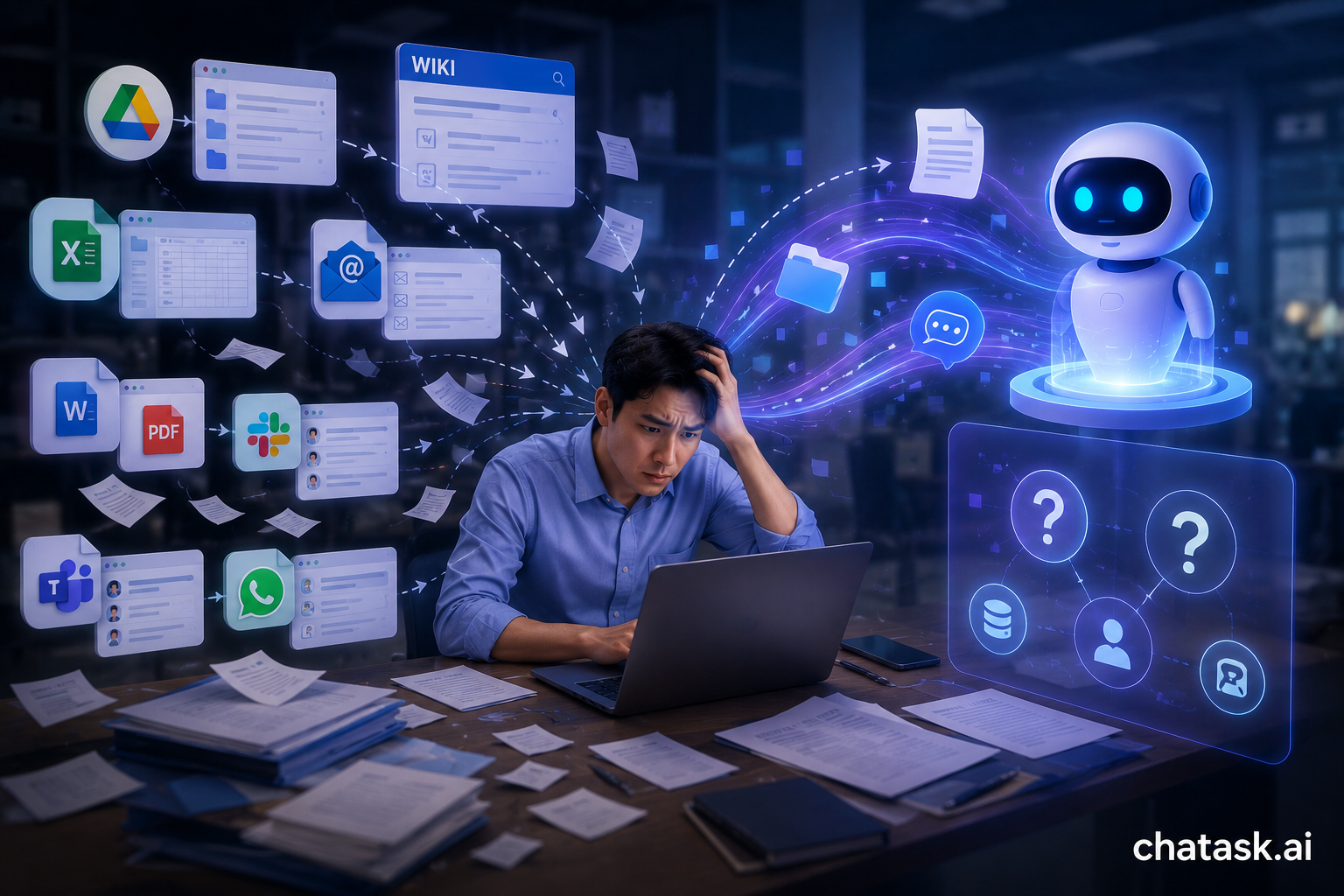 AI is developing faster than businesses' knowledge management capabilities.