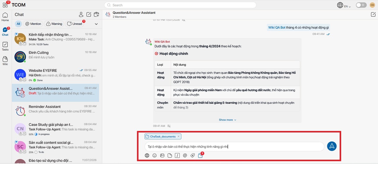 chat voi wiki bang ngon ngu tu nhien