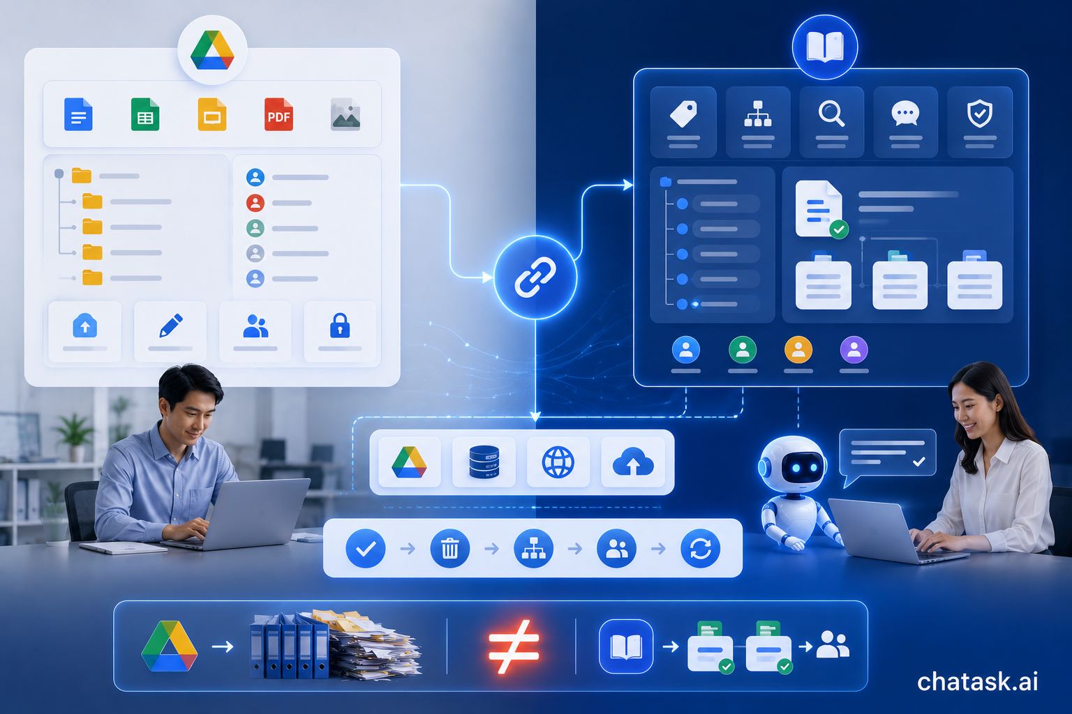 Knowledge Base phù hợp để chuẩn hóa, tổ chức, tìm kiếm và đưa tri thức vào quá trình làm việc.