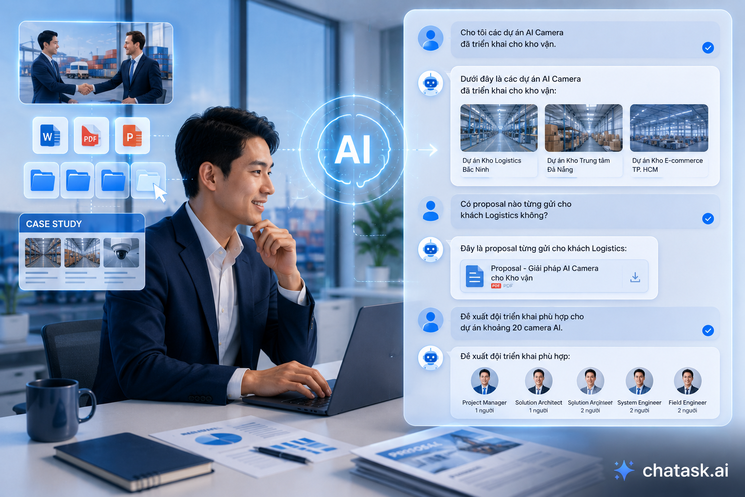 AI agent ho tro sale lam proposal