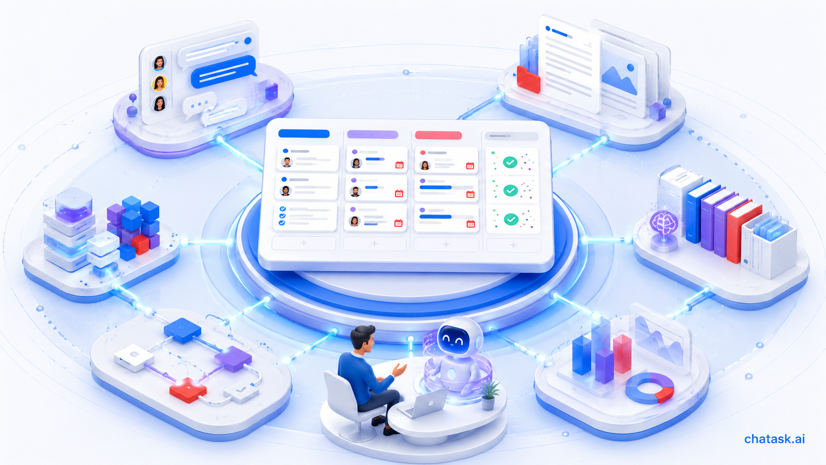 AI workspace voi phan mem quan ly cong viec