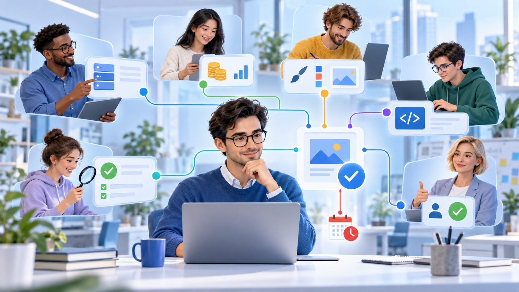 how to follow up work